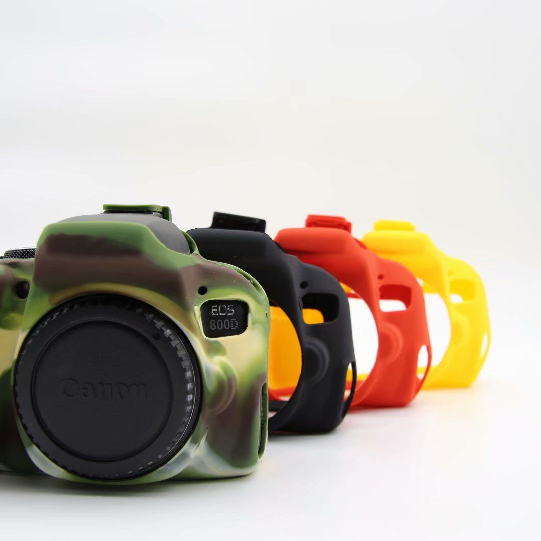Silicone Case For Canon 800D T7i Protective Soft Cover