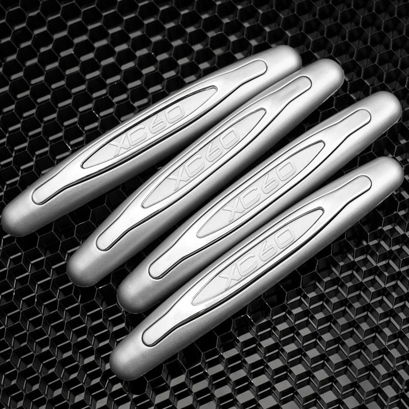 4PCS Car Door Anti-collisionper Strip Guards Side Protector