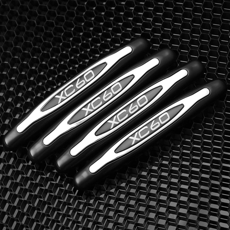 4PCS Car Door Anti-collisionper Strip Guards Side Protector