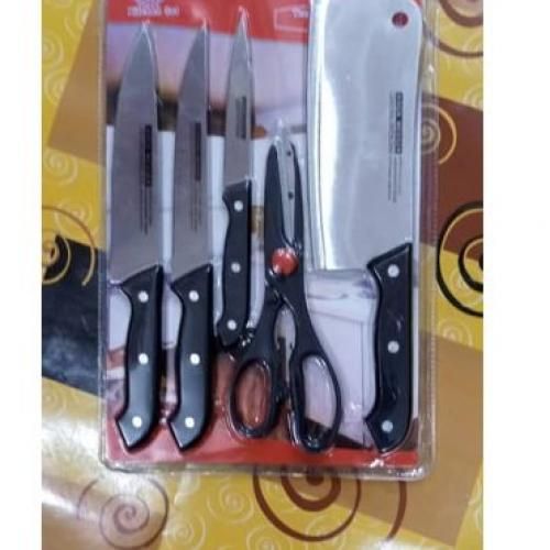 Sets Of Kitchen Knives, Chopping Board