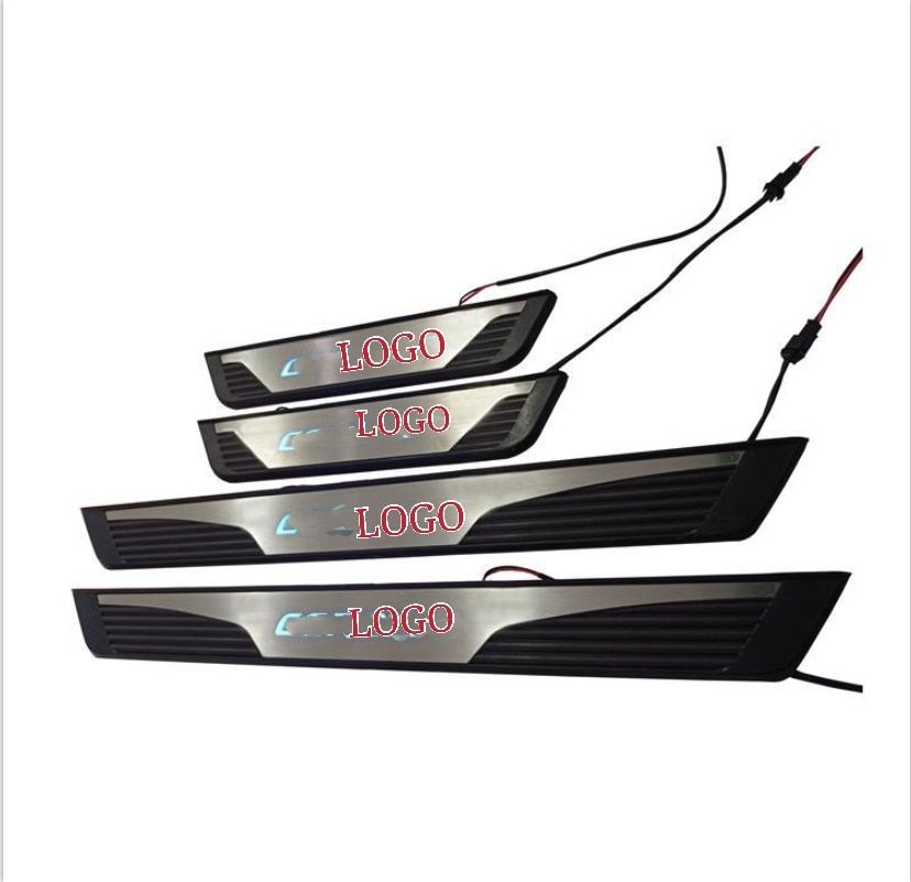 For Toyota Corolla 2015-2017 ABS Stainless Steel LED