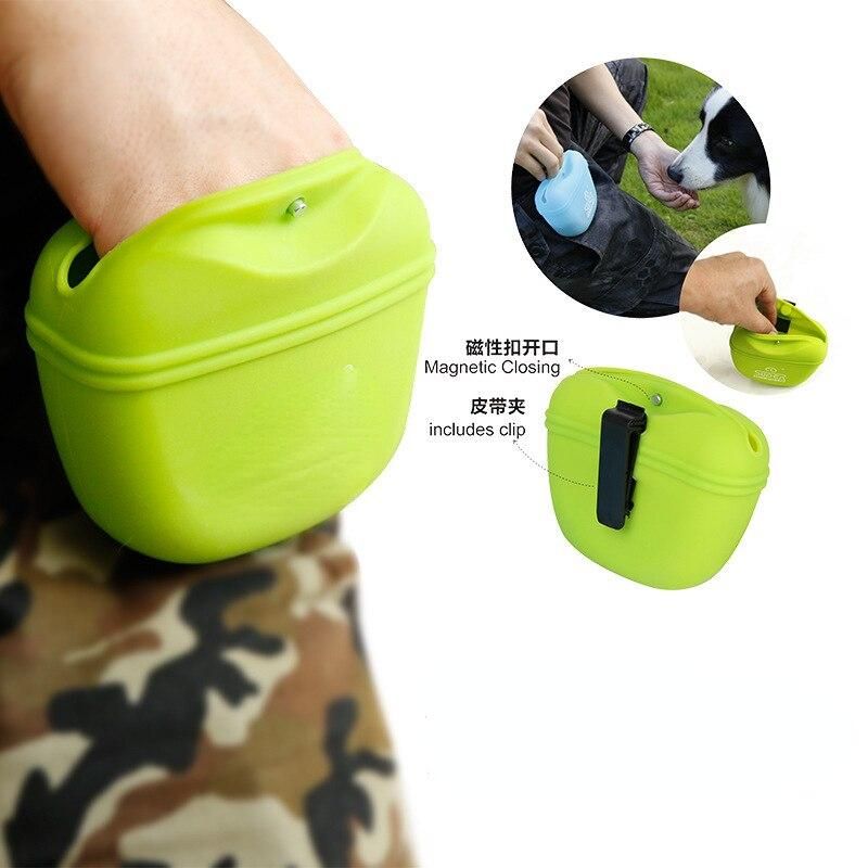 Food Reward Waist Bags Pet Portable Dog Training Waist Bag Treat Snack Bait Dogs Obedience Agility Outdoor Feed Storage Pouch