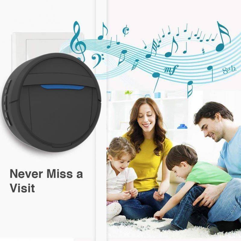 Wireless Doorbell For Pet Dog Door Bell Wireless Doggie Doorbell For Potty Training With Touch Button Elderly Pager Touch Button