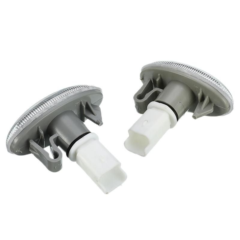 2Pcs Car Partner Side Steering Indicator Repeater Light for 108 107 407 206 6325G3 for Citreon C1 C2 C3