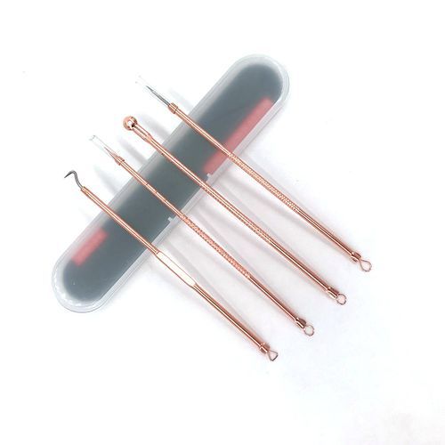 4pcs/set Blackhead Comedone Extractor Vacuum Skin Care Tool