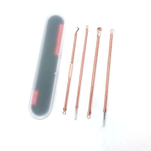 4pcs/set Blackhead Comedone Extractor Vacuum Skin Care Tool