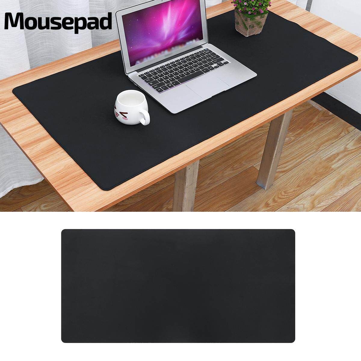 Black Anti-slip Mouse Pad Gaming Keyboard Mat For PC Laptop Tablet Computer Apricot
