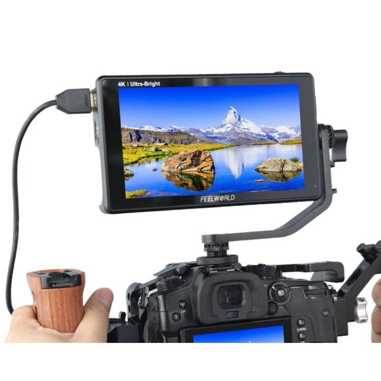 6 Inch IPS Screen HDMI 4K Touch Screen Camera Field Monitor