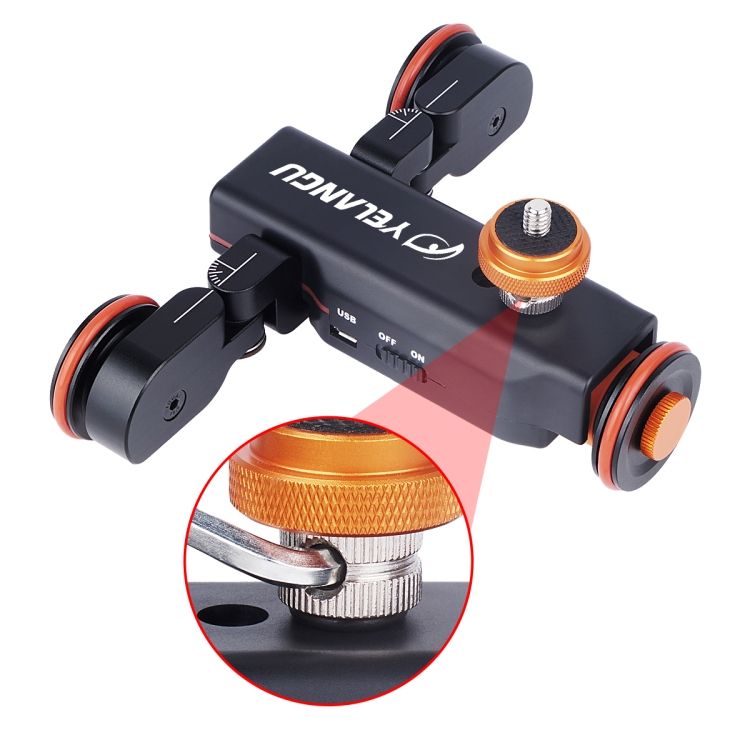 L4X Remote Camera Wheel Dolly II Electric Track Slider