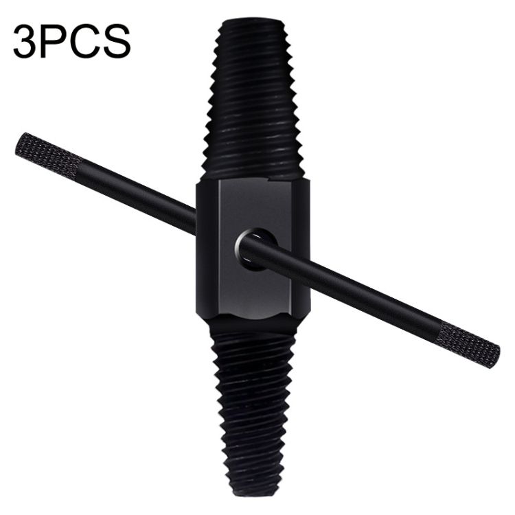 3PCS Faucet Break Screw Remover Black
