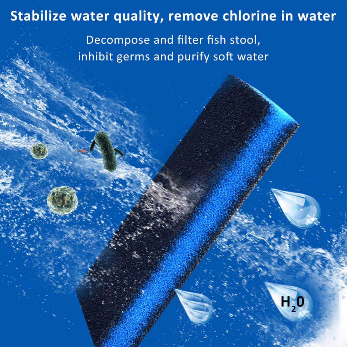 Filter Mat Foam Sponges Bio Sponge Filter Media Pad Fish