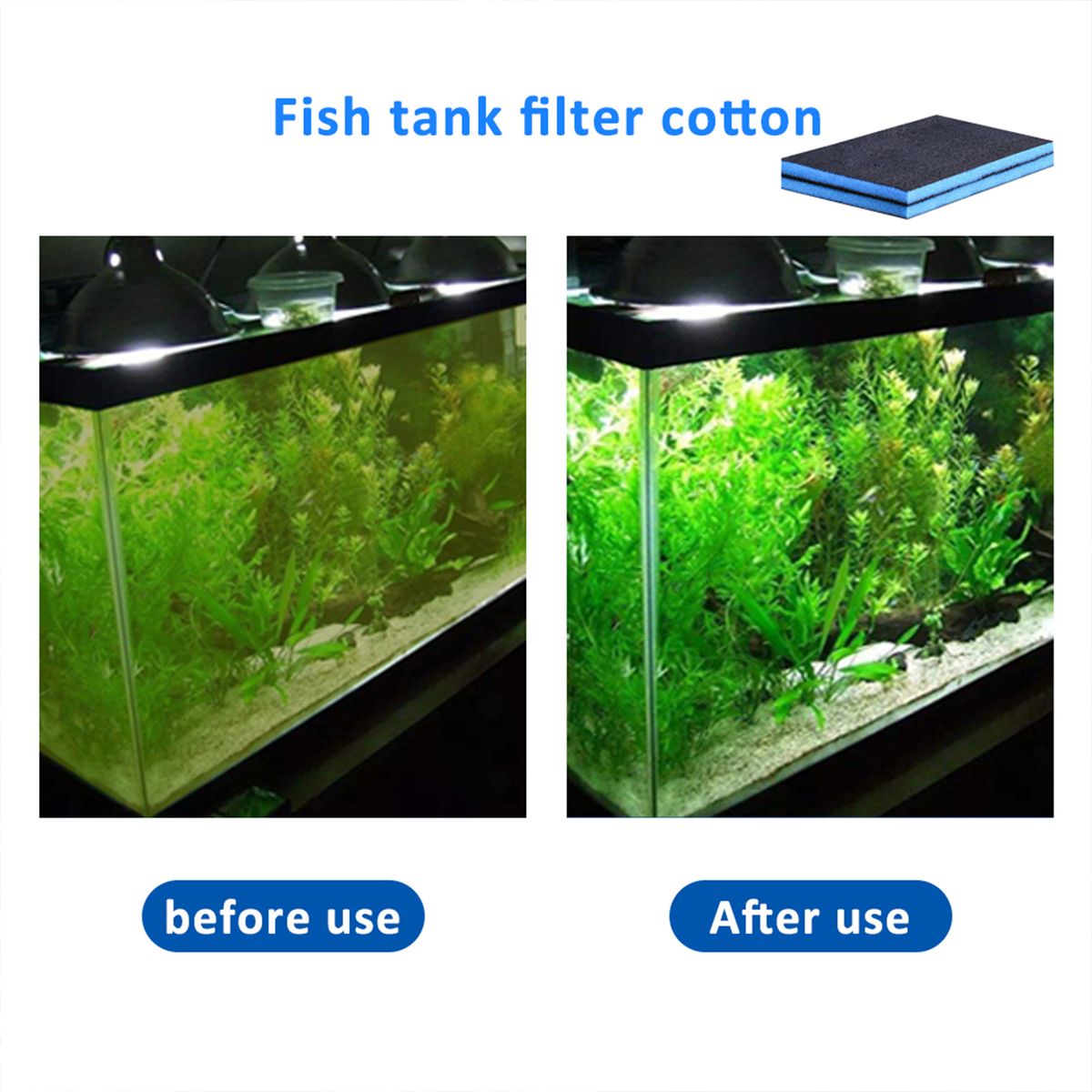 Filter Mat Foam Sponges Bio Sponge Filter Media Pad Fish