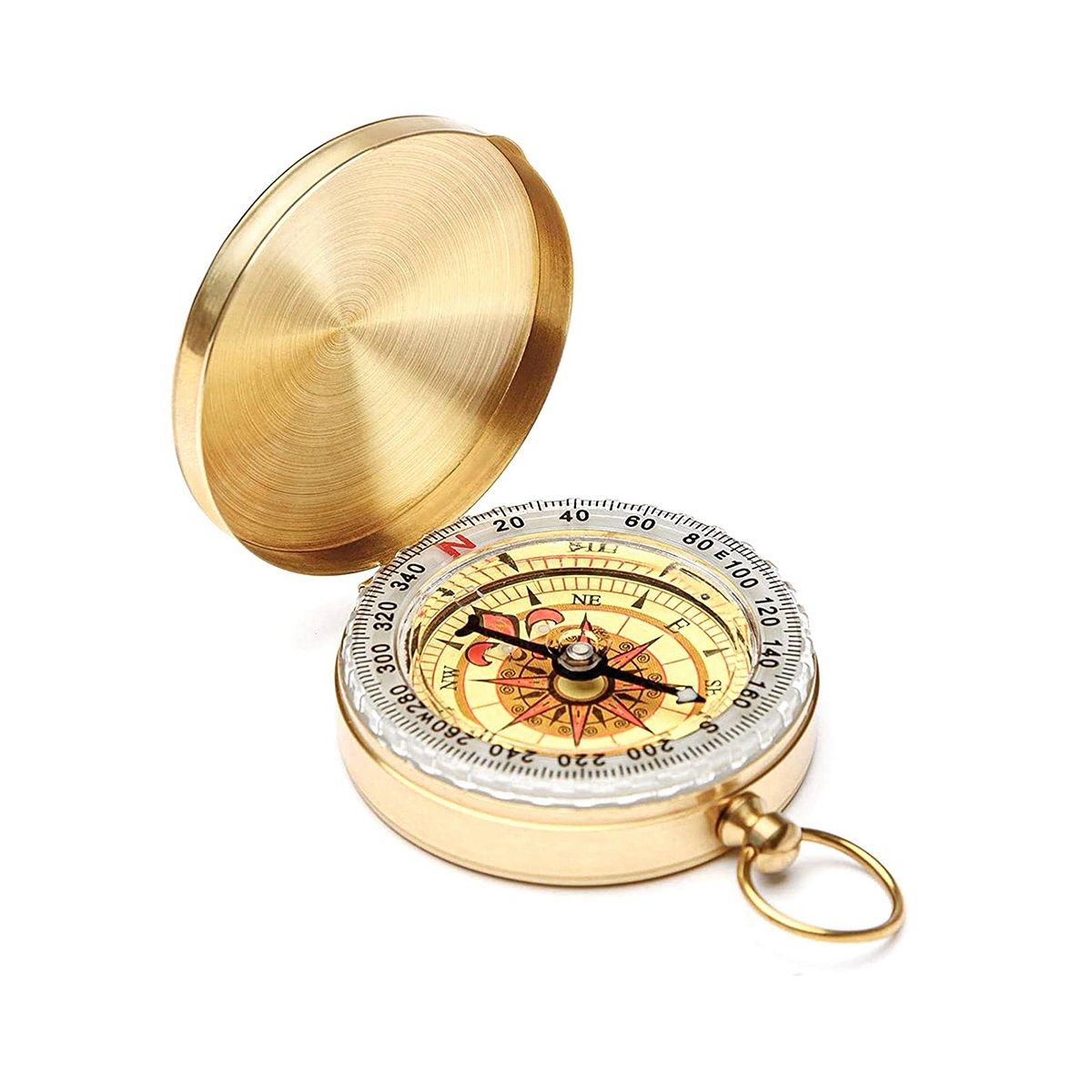 Camping Survivals Compass Glow in the Dark Compass Survivals GearSuitable for Outdoor CampingHiking and Exploring