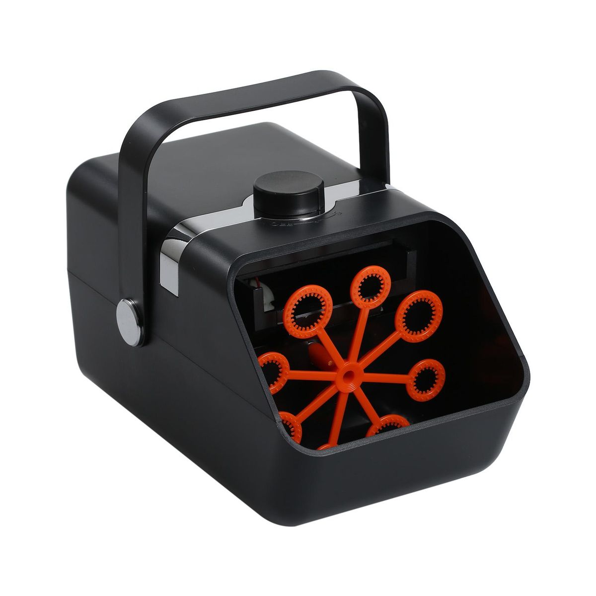 Bubble Machine Automatic Bubble Blower Bubble Maker Portable 2 Speeds for Parties Weddings Birthdays Outdoor Indoor Use Black