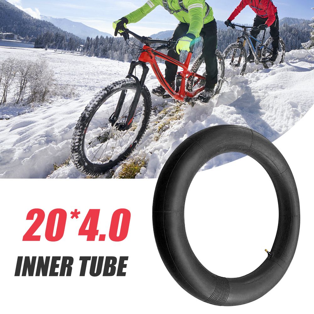 20*4 Inch Bike Inner Tire Bike Inflatable Schraders Valve
