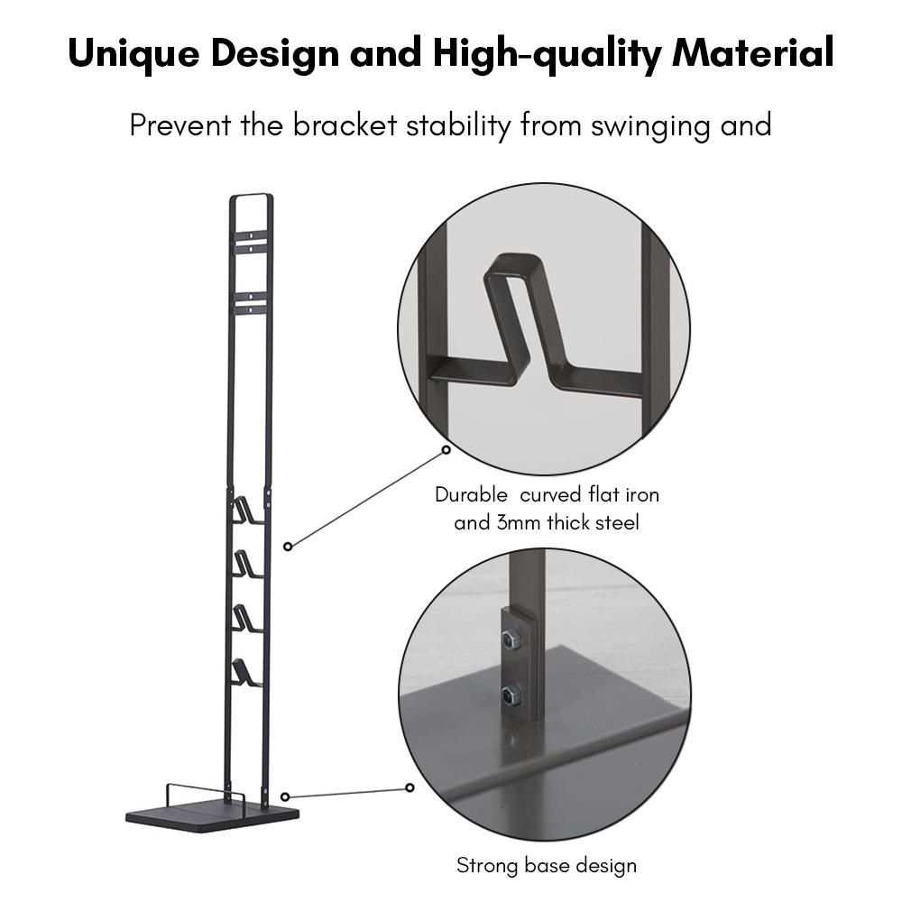 Vacuum Stand Compatible with Dyson Storage Stand Holder for V6 V7 V8 V10 V11 Handheld Cordless Vacuum Cleaner & Accessories Seat Floor Stand Stable Metal Storage Bracket Organizer Rack