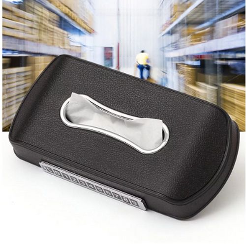 Car Tissue Box-Black