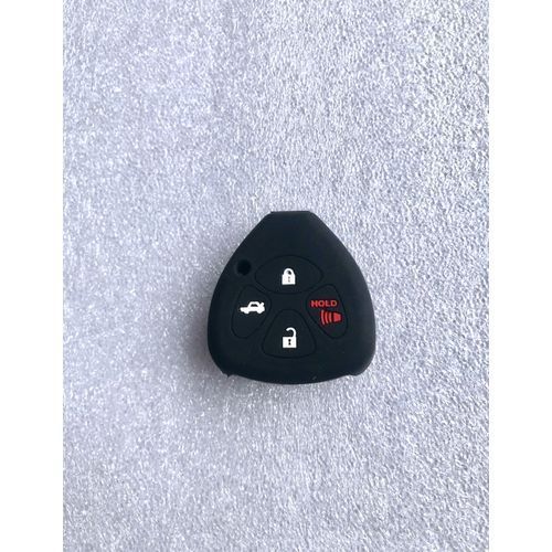 4 Button Toyota Silicone Remote Key Shell Case Cover