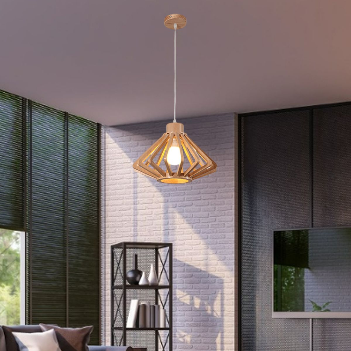 LED Pendant Light Dining Room Japanese  D