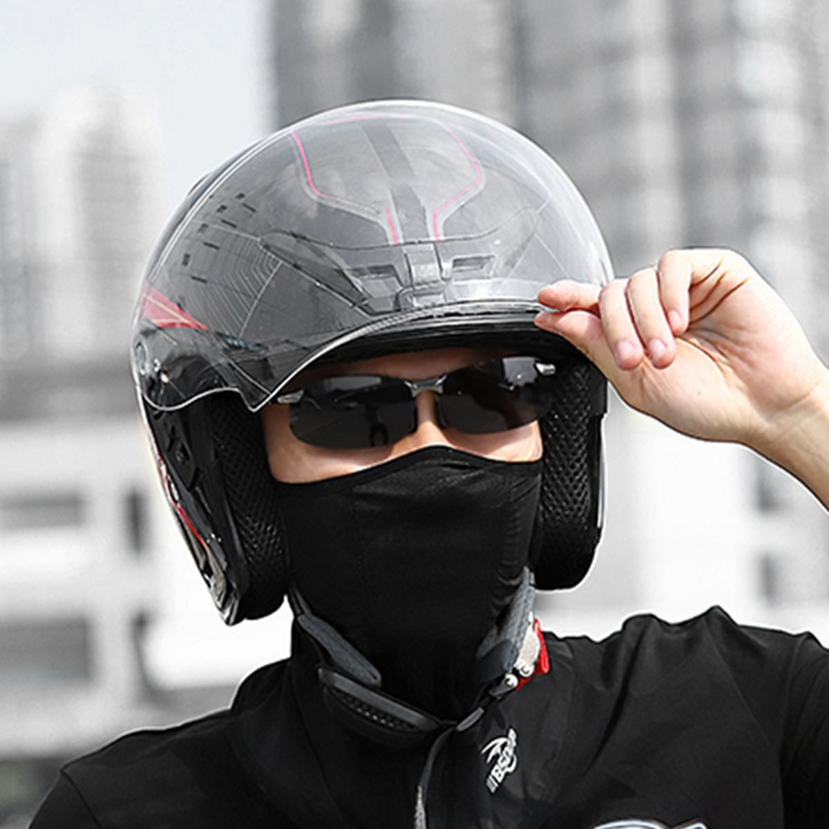 Bandana Face Hat Full Face Mask Breathable Cycling Face Neck