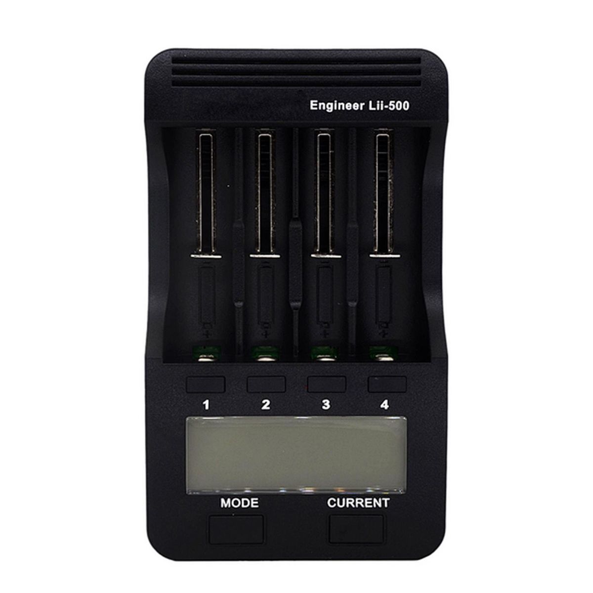 Lii-500 Intelligent Battery Charger Smart Charger w/ 4 Battery Slots LCD Display for Ni-MH Ni-Cd Li-ion Rechargeable Batteries EU Plug