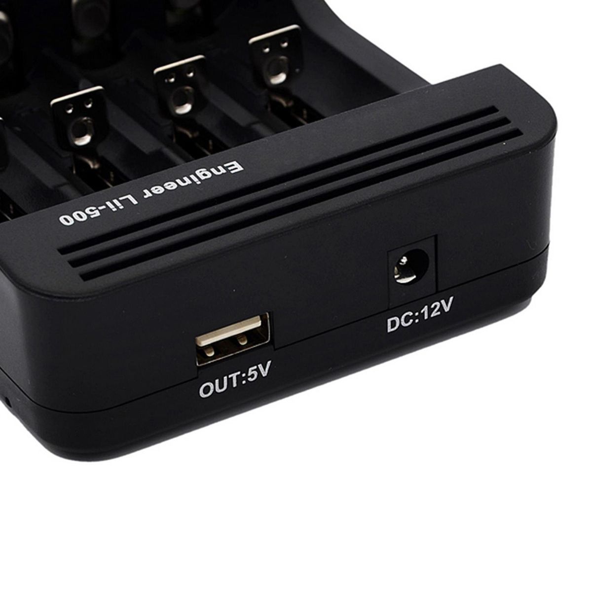 Lii-500 Intelligent Battery Charger Smart Charger w/ 4 Battery Slots LCD Display for Ni-MH Ni-Cd Li-ion Rechargeable Batteries EU Plug