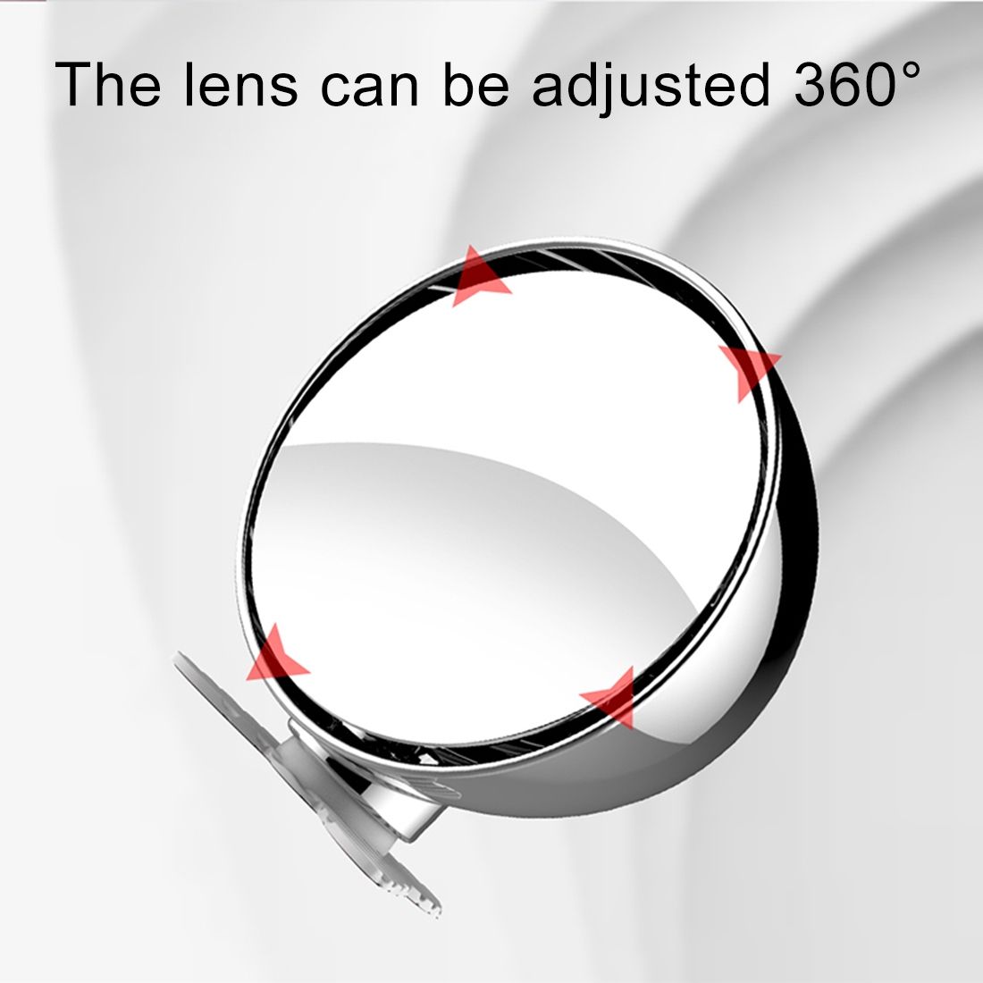 3R-044 Car Adjustable Blind Spot Mirror