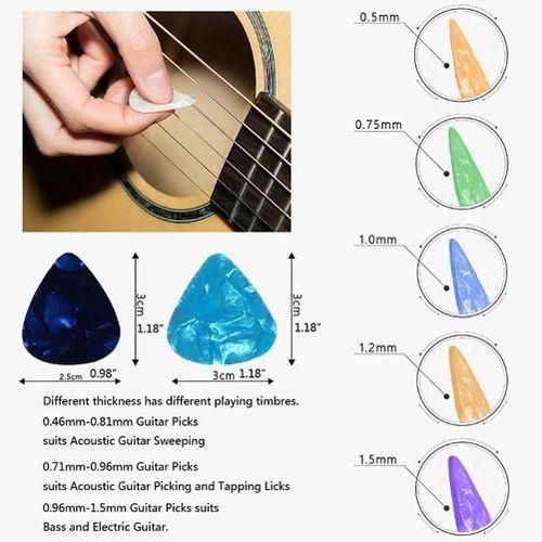 Guitar Picks & Boxes Resin Mold Silicone