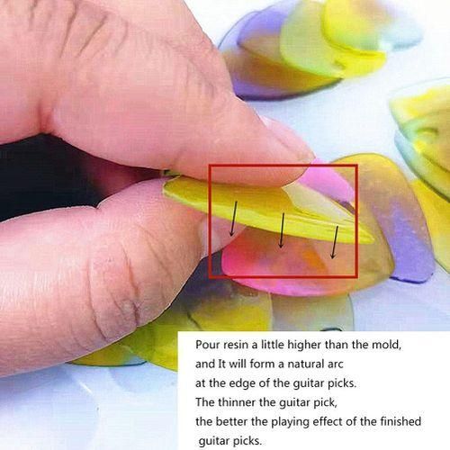 Guitar Picks & Boxes Resin Mold Silicone