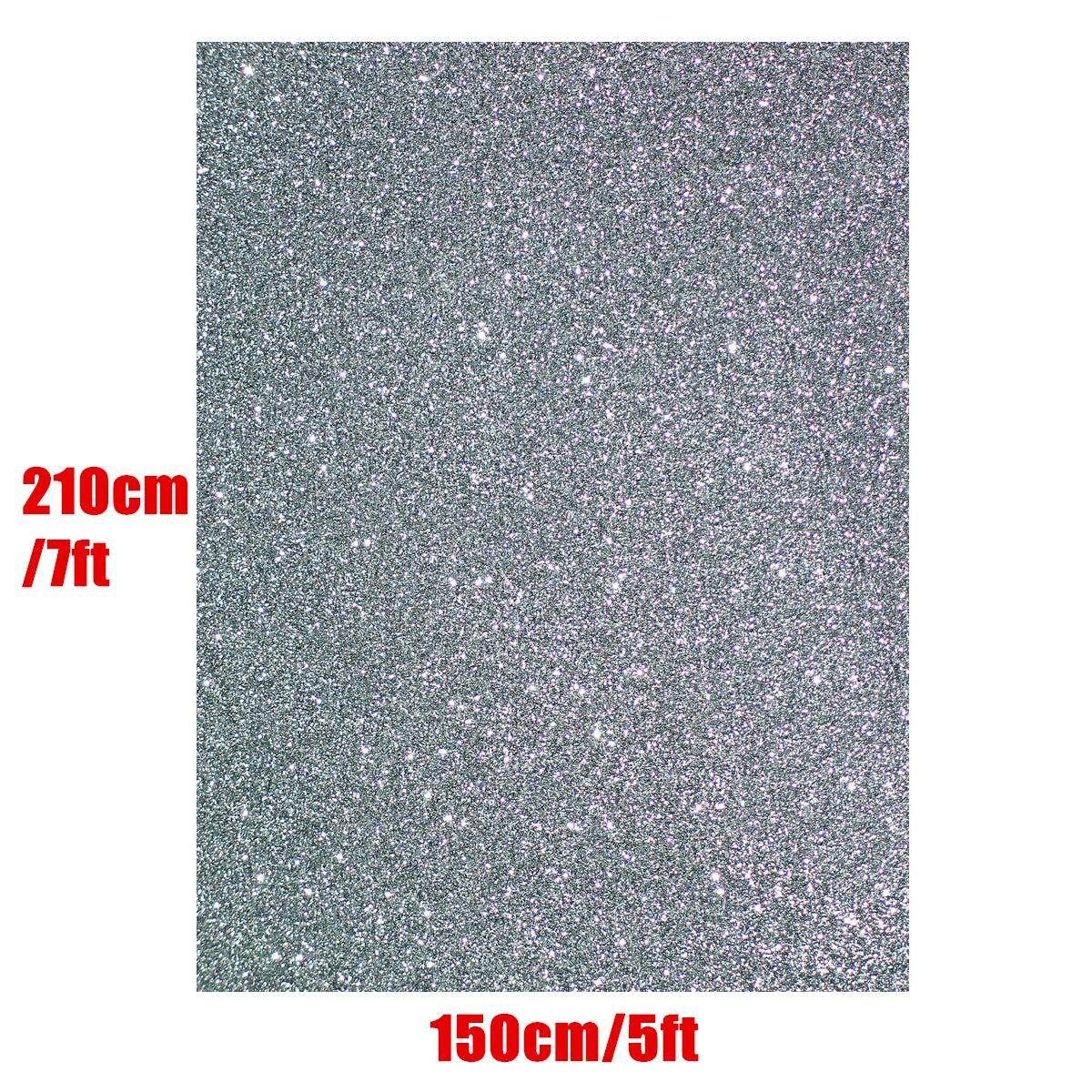 7x5ft Sparkling Silver Photography Background Cloth Backdrops