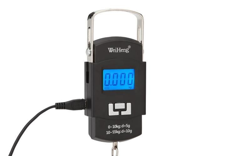 Rechargeable Digital Scale For Fishing Luggage Travel Weighting  Hanging Electronic Hook Scale Kitchen Weight Tool