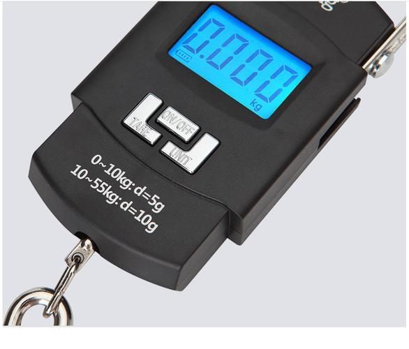Rechargeable Digital Scale For Fishing Luggage Travel Weighting  Hanging Electronic Hook Scale Kitchen Weight Tool