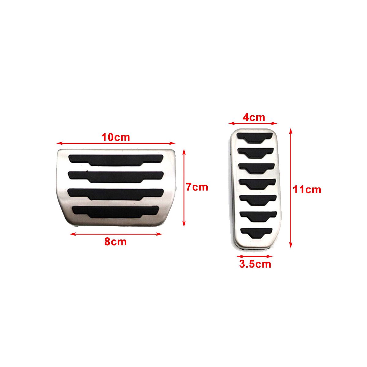 Throttle Pedal Brake Pedal Car Accessories for Evoque