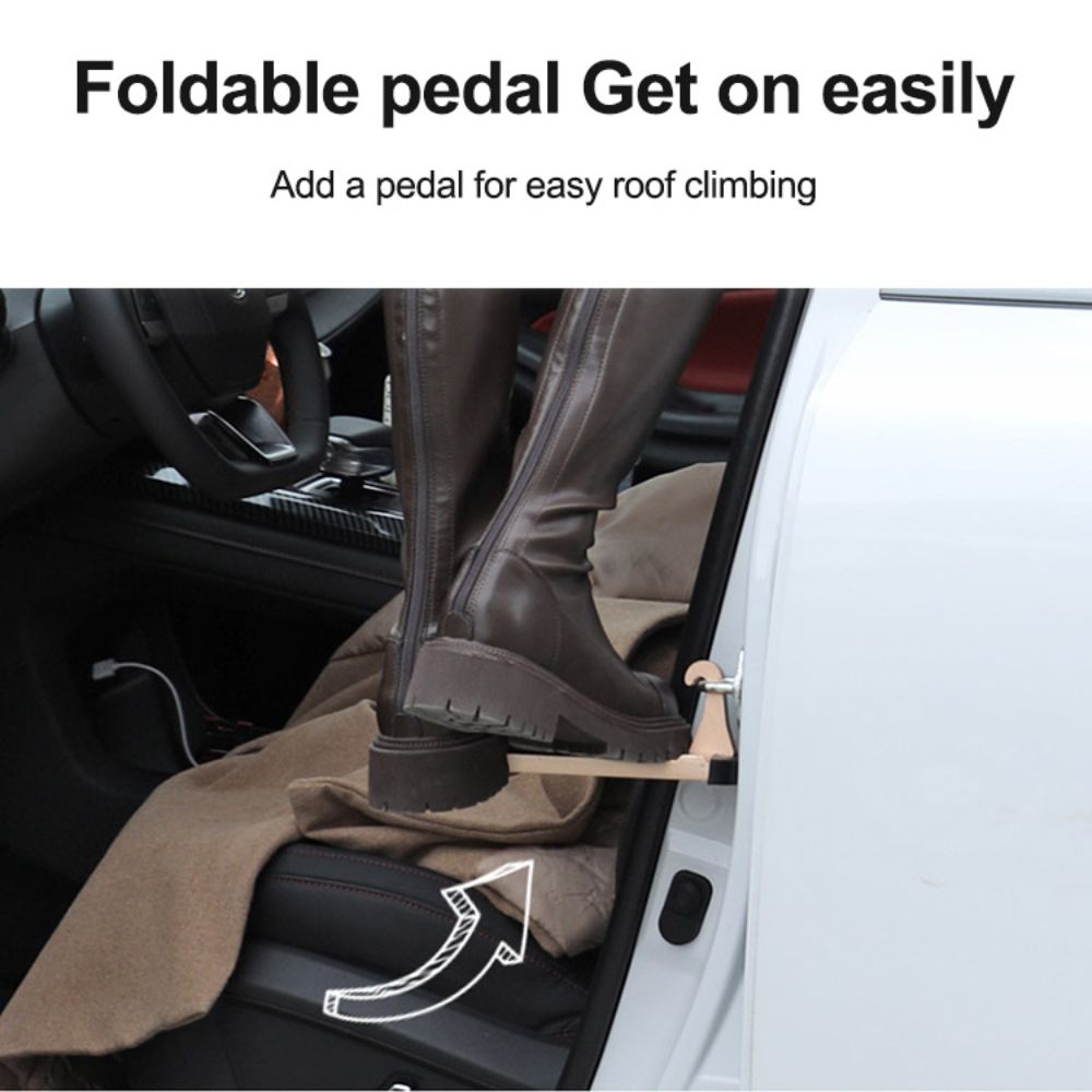 Foldable Car Assist Pedal SUV Multi-function Lock Hook  JIN