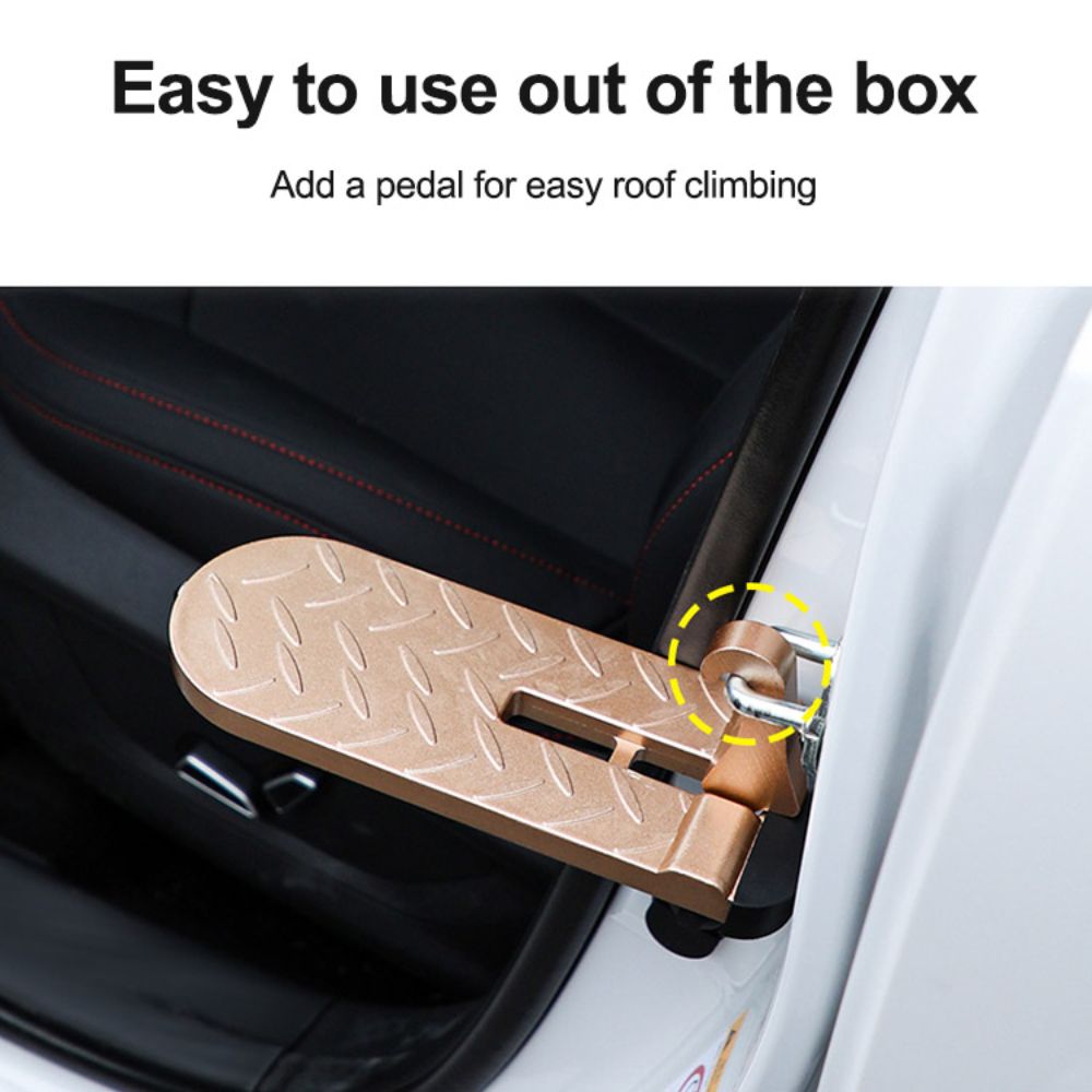 Foldable Car Assist Pedal SUV Multi-function Lock Hook  JIN