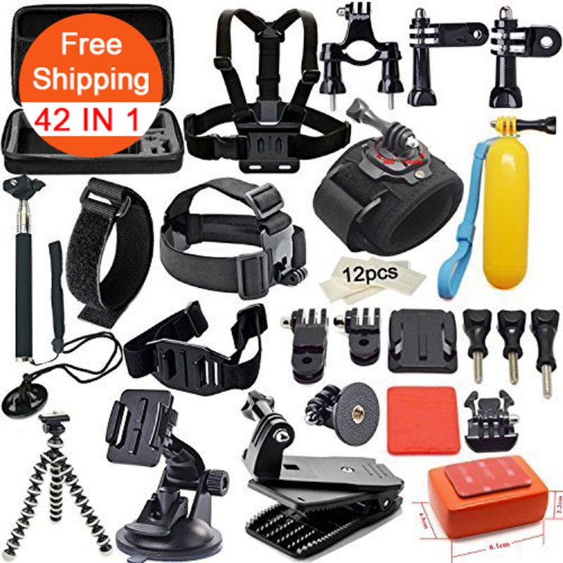 HONGDAK For GoPro Accessories Set For Go Pro Hero 10 9 8 7