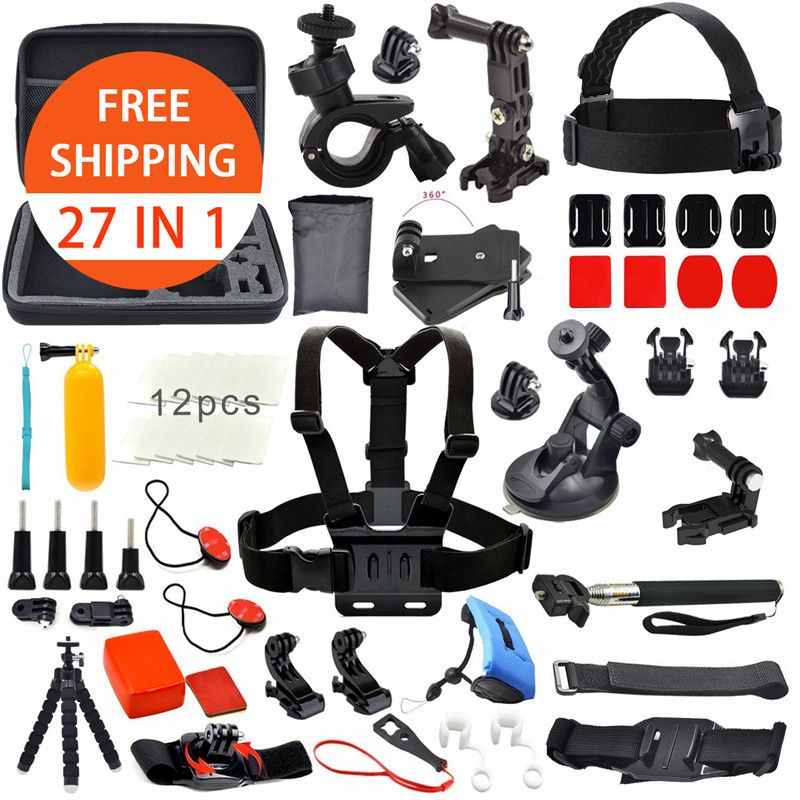 HONGDAK For GoPro Accessories Set For Go Pro Hero 10 9 8 7