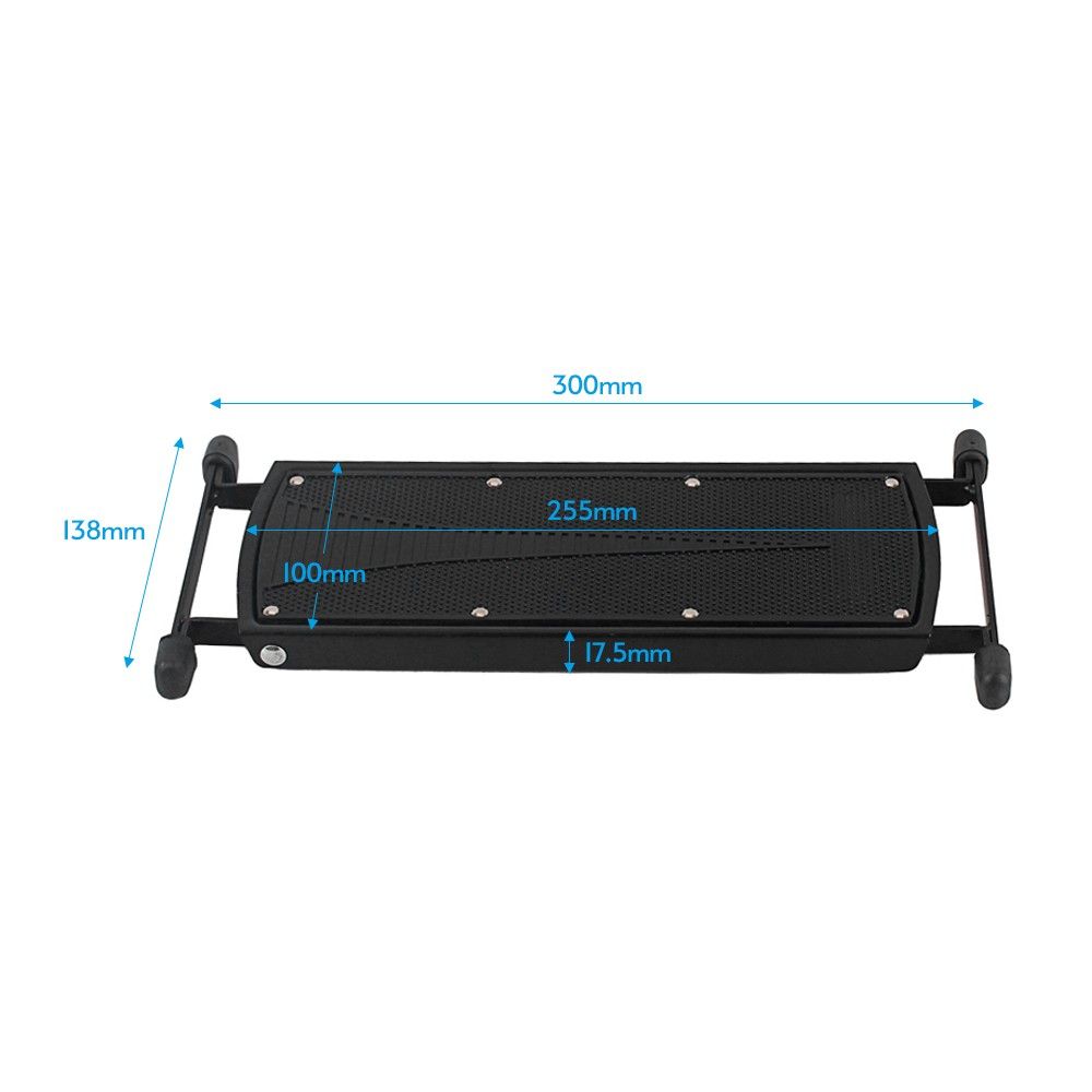 Guitar Pedal Footstool Foot Rest Adjustable Folding Portable