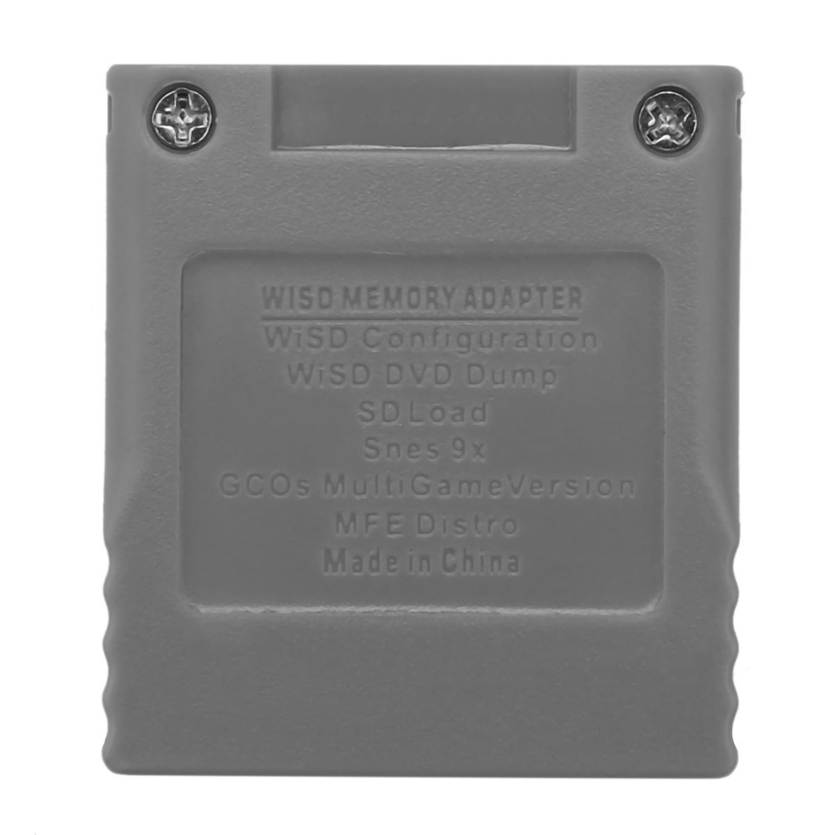 Key SD Flash Memory Card Reader Converter Adapter for Nintendo Wii NGC GameCube Console