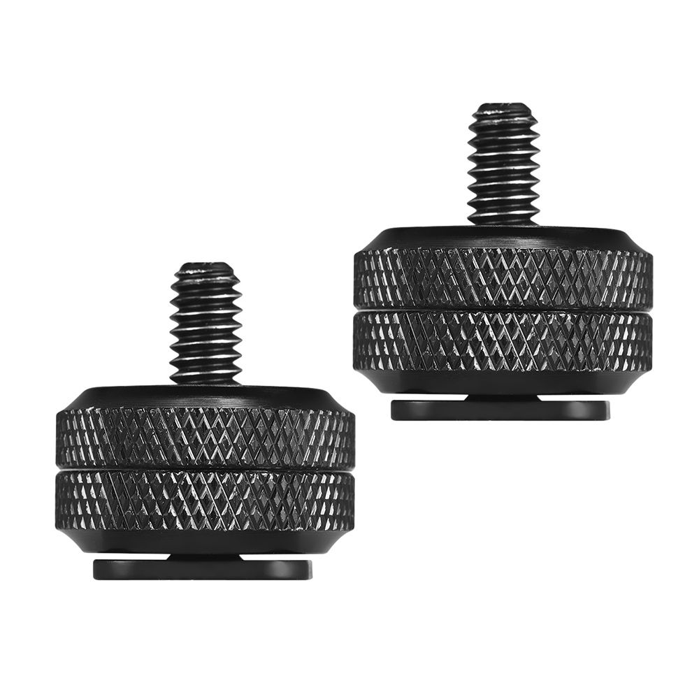 5pcs Camera Hot Shoe Mount To 1/4"-20 Tripod Screw Adapter