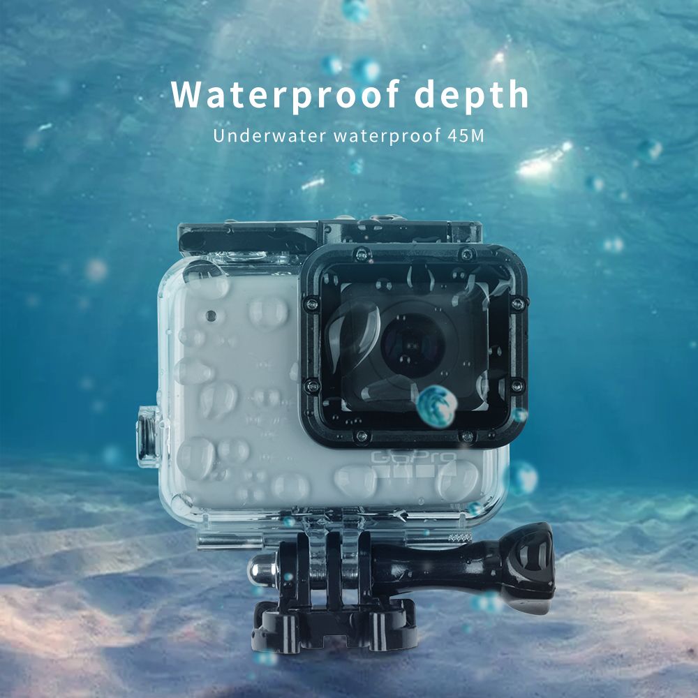 New Hero7 45m Waterproof Case Housing For Gopro Hero 7