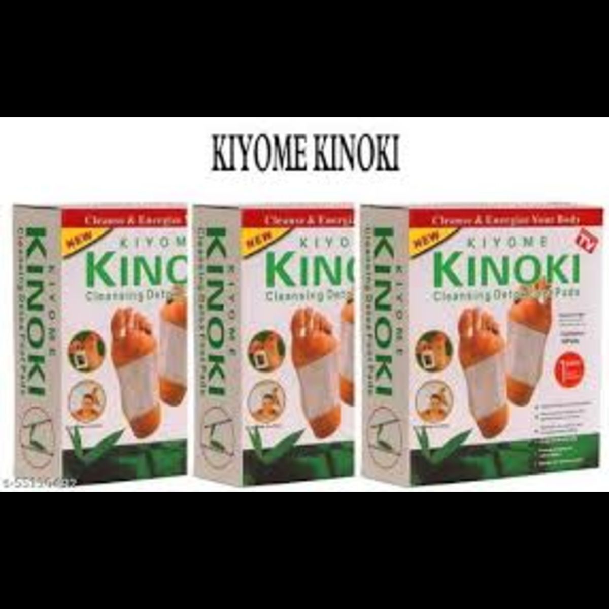 Kinoki Cleansing Detox Foot Pads - 30Pieces