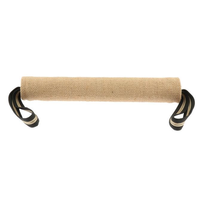 Pet Dog Play Chew Dummy Jute Biting Roll Toy Training Supplies With M