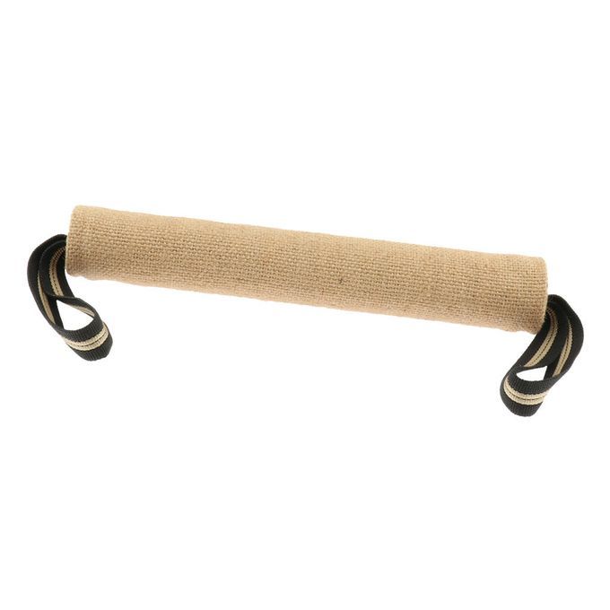 Pet Dog Play Chew Dummy Jute Biting Roll Toy Training Supplies With M