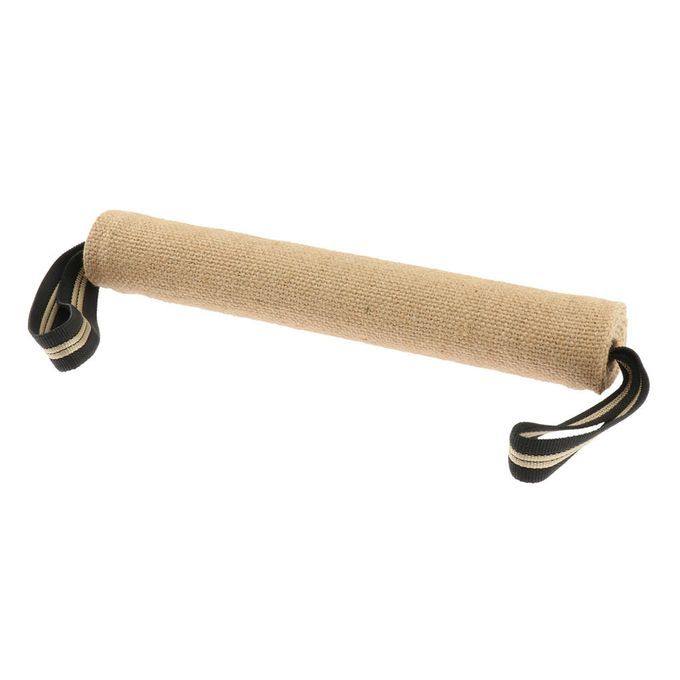 Pet Dog Play Chew Dummy Jute Biting Roll Toy Training Supplies With M