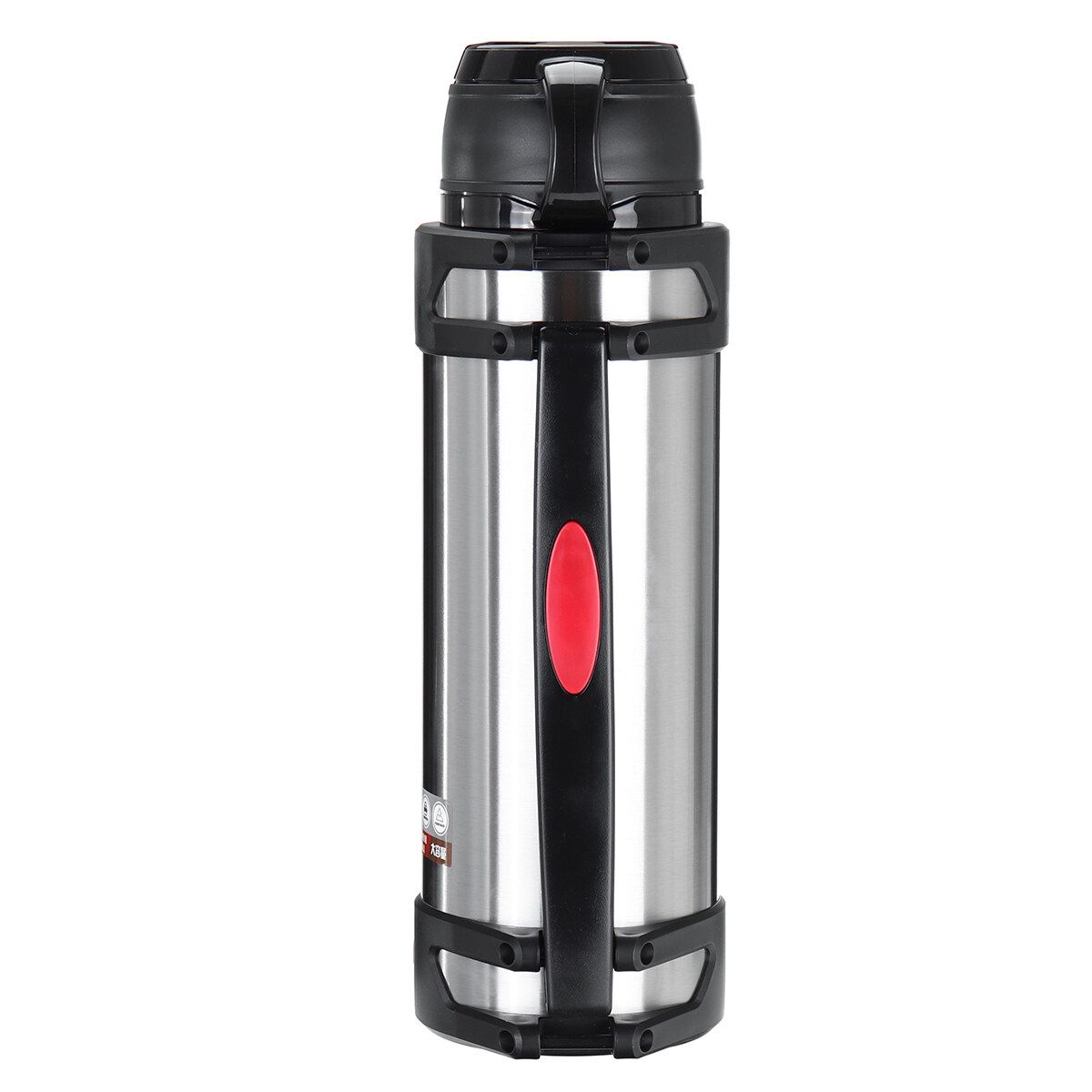 3000ML Large Capacity 36H Keep Hot & Cold Coffee Tea Soups Water Bottle Cups Mug With Carrying Strap Stainless Steel Thermos Flask Double Wall Stainless Steel Vacuum Flask Insulated Cup Portable For Travel Outdoor Kids Studen