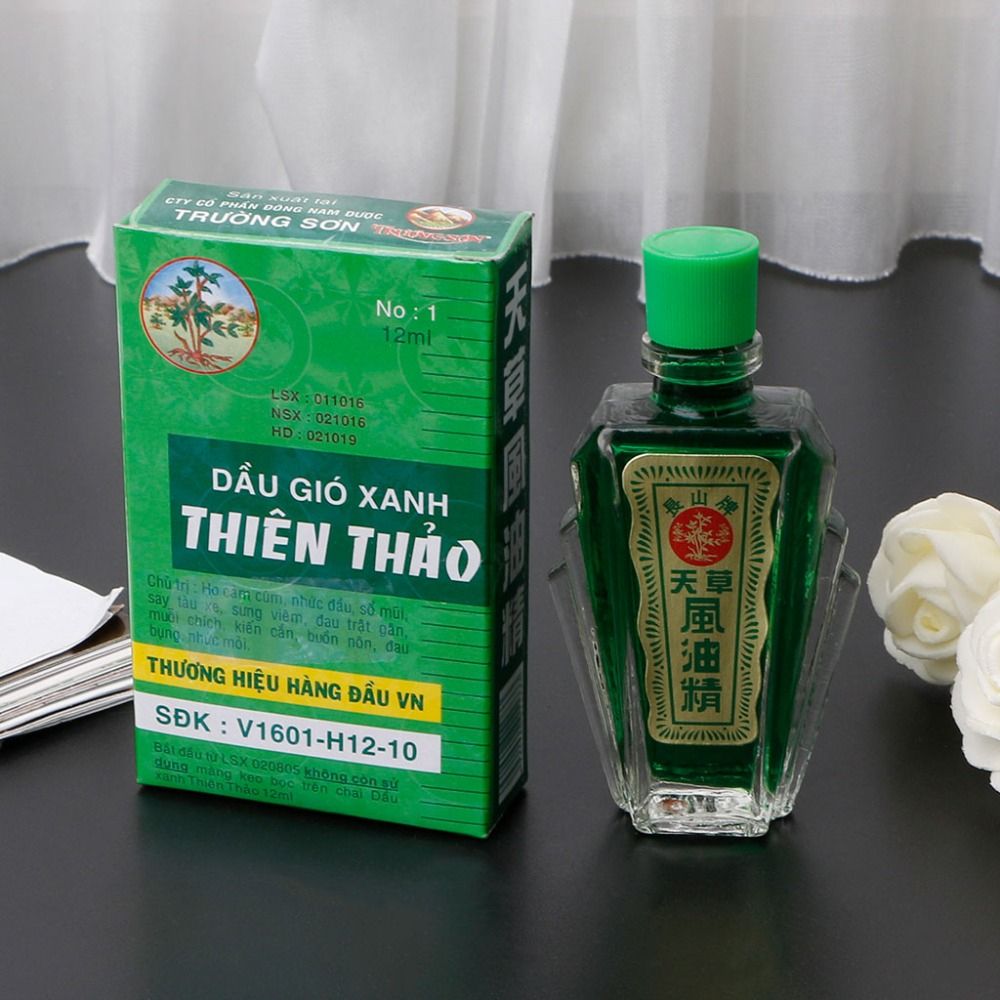 Pain Oil Balm Refreshing Menthol Relief Abdominal Headache 12ml