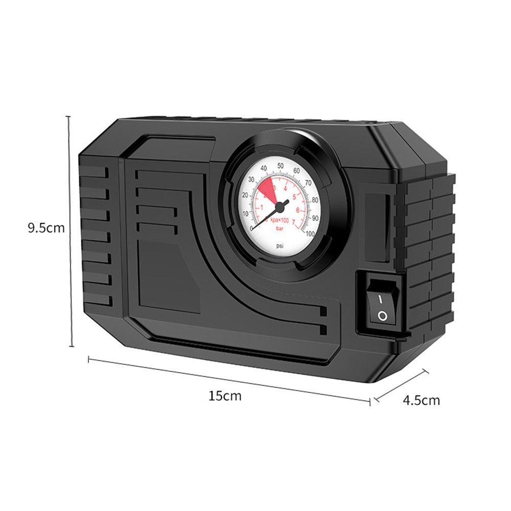 Portable Car Air Pump Small Multi-function Electric Auto Tire Air Balloon Bicycle Pump Inflator Air Compressor Tyre Inflators