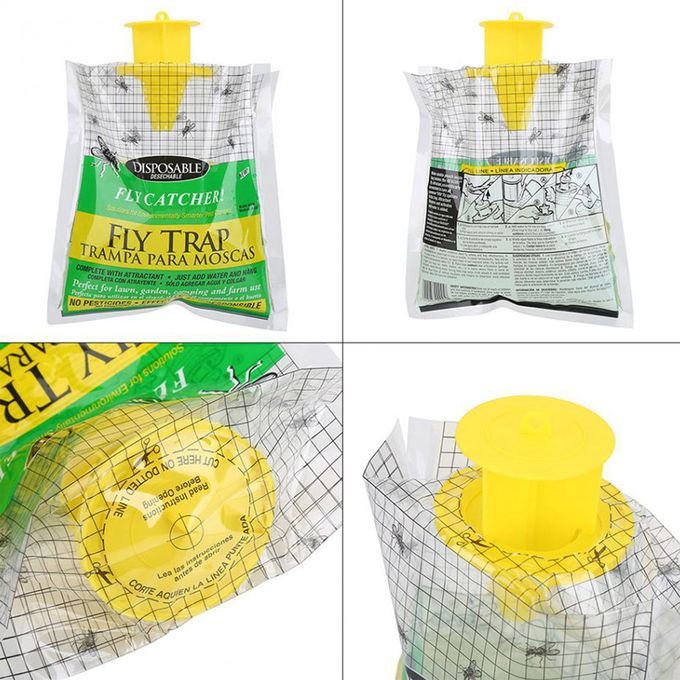 Disposable Fly Trap Catcher Practical Effective Pest