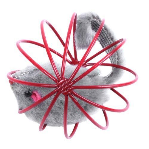 Pet Cat Kitten Funny Playing Toy Teal Fake Mouse